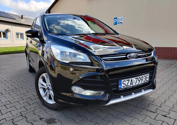 Ford Kuga cena 49999 przebieg: 195000, rok produkcji 2013 z Zawiercie małe 326